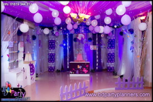Actress Purnima Girl  Arshia 1st birthday with Butterfly theme with BD Event Management & Wedding Planners (18)